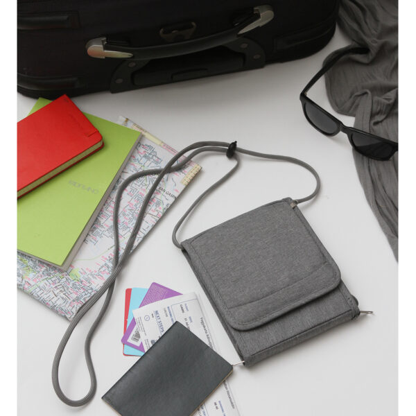 BOLSO BARASSO GRIS TX-186G ( TX-186 / TX186 / ACCESORIOS DE VIAJE,CROSSBODY ) - Imagen 6