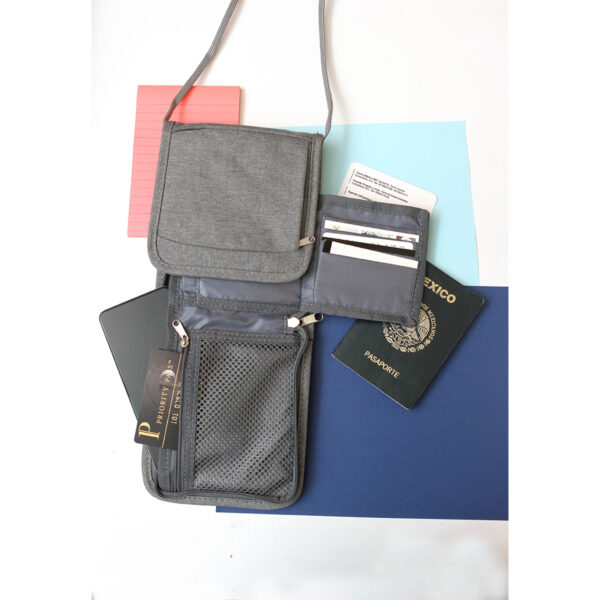 BOLSO BARASSO GRIS TX-186G ( TX-186 / TX186 / ACCESORIOS DE VIAJE,CROSSBODY ) - Imagen 5