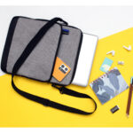 BOLSA DE RPET BINAGO GRIS TX-190G ( TX-190 / TX190 / CROSSBODY ) - Image 2