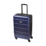MALETA RIGIDA GRANDE AZUL MARINO TX-195A ( TX-195 / TX195 / MALETAS RIGIDAS,MALETAS DE RUEDAS )