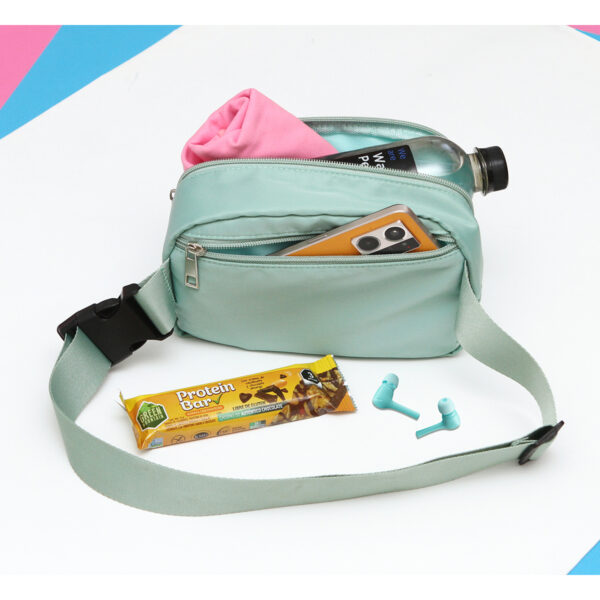 BOLSA AVINO AZUL CLARO TX-198A ( TX-198 / TX198 / CANGURERAS,CROSSBODY ) - Imagen 2