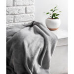 FRAZADA DE FELPA HELSINKI GRIS TX-203G ( TX-203 / TX203 / ACCESORIOS DE VIAJE,DECORACIÓN ) - Image 4