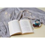 FRAZADA DE FELPA HELSINKI GRIS TX-203G ( TX-203 / TX203 / ACCESORIOS DE VIAJE,DECORACIÓN ) - Image 5