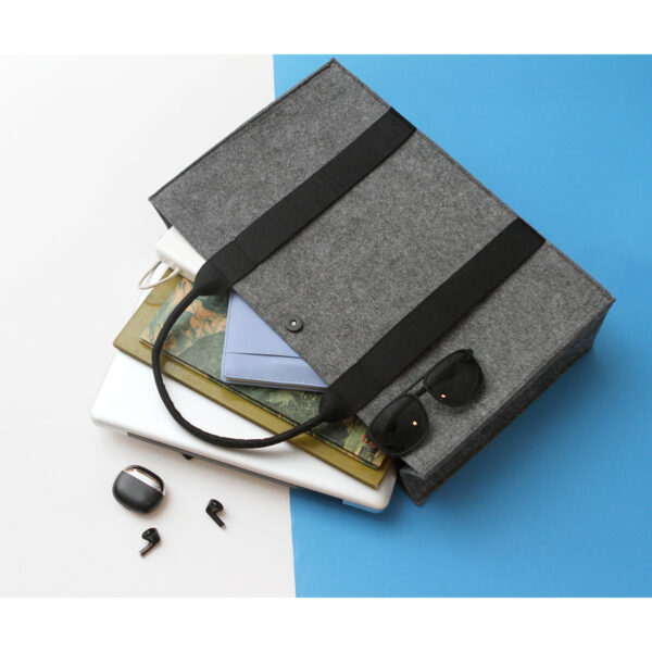 BOLSA MERSING GRIS TX-206G ( TX-206 / TX206 / BOLSAS SHOPPER ) - Imagen 3