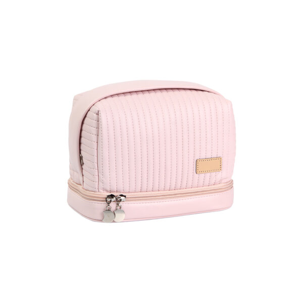 COSMETIQUERA VAZIA ROSA CLARO TX-215RS ( TX-215 / TX215 / COSMETIQUERAS,NECESER )