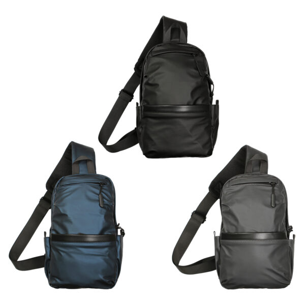 MOCHILA COLLE NEGRO TX-221N ( TX-221 / TX221 / CROSSBODY ) - Imagen 3