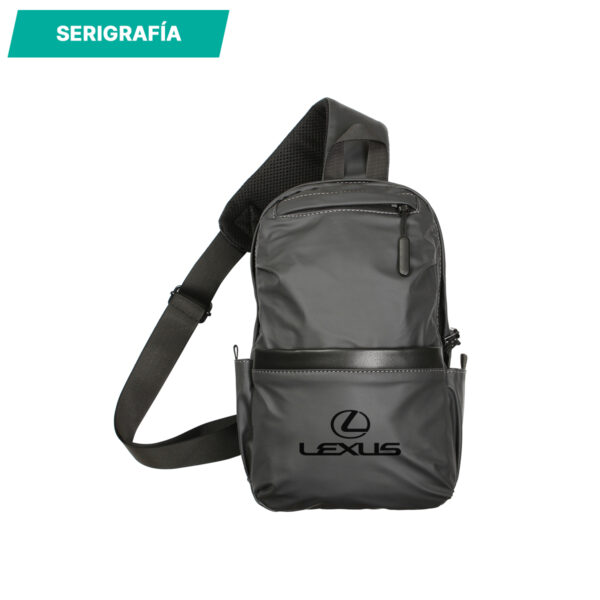 MOCHILA COLLE NEGRO TX-221N ( TX-221 / TX221 / CROSSBODY ) - Imagen 2