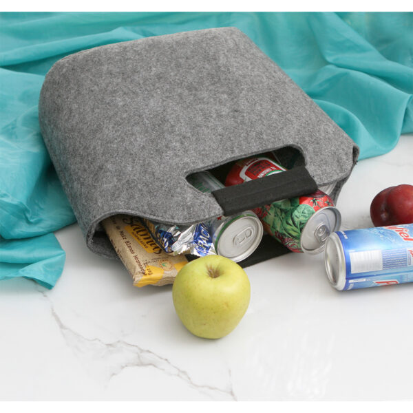 BOLSA LONCHERA KEILA GRIS TX-230G ( TX-230 / TX230 /  ) - Imagen 5