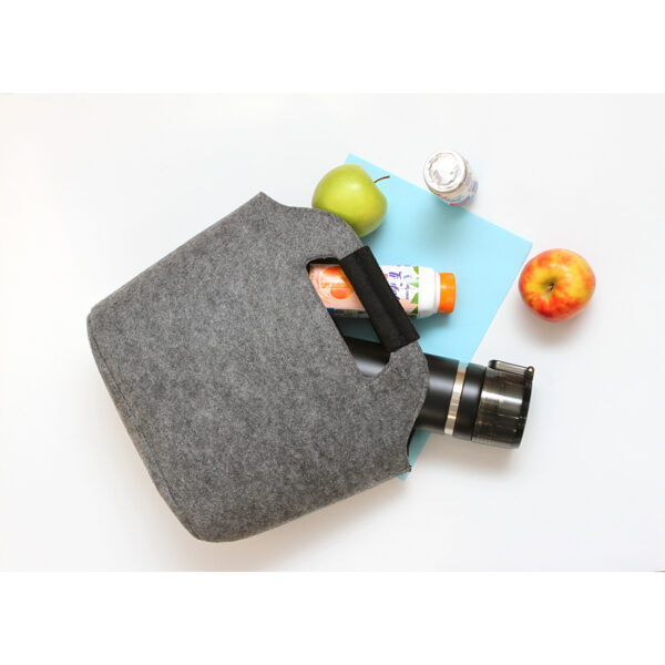 BOLSA LONCHERA KEILA GRIS TX-230G ( TX-230 / TX230 /  ) - Imagen 4