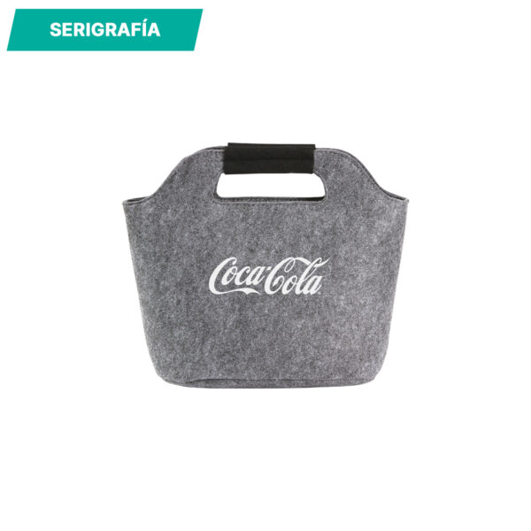 BOLSA LONCHERA KEILA GRIS TX-230G ( TX-230 / TX230 /  ) - Imagen 3