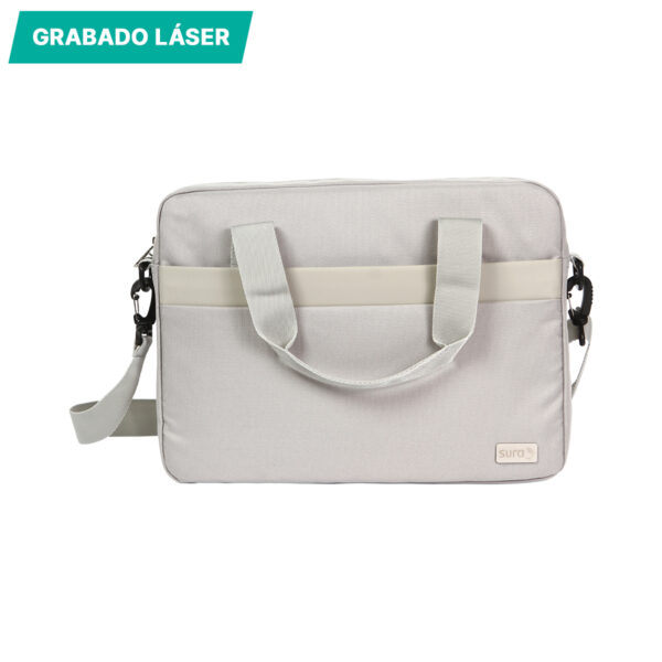 PORTA LAPTOP SALEM GRIS CLARO TX-246G ( TX-246 / TX246 / PORTA LAPTOP ) - Imagen 3