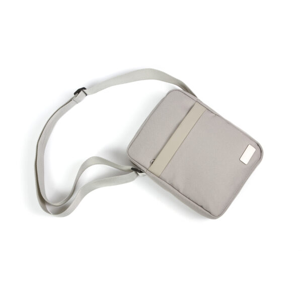 MOCHILA ABJA GRIS CLARO TX-247G ( TX-247 / TX247 / CROSSBODY ) - Imagen 2