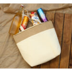 BOLSA HIELERA NARVA BEIGE TX-255BE ( TX-255 / TX255 / BOLSAS DE PLAYA ) - Image 5