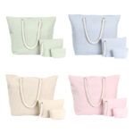 SET DE BOLSAS PRATS AZUL CLARO TX-259A ( TX-259 / TX259 / BOLSAS DE PLAYA ) - Image 3