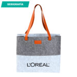 BOLSO LLORTS GRIS TX-262G ( TX-262 / TX262 / BOLSAS SHOPPER ) - Image 2