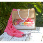 BOLSO MASSANA CAFE CLARO TX-264C ( TX-264 / TX264 / BOLSAS DE PLAYA ) - Image 3