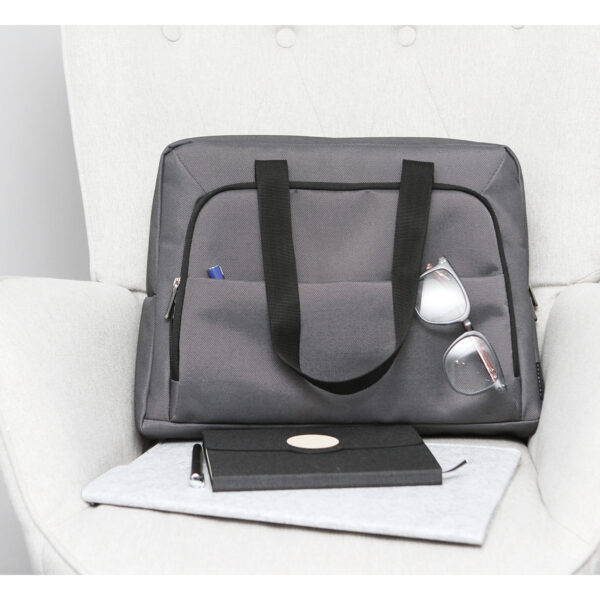 PORTAFOLIO CAÁLA GRIS TX-279G ( TX-279 / TX279 / PORTA LAPTOP ) - Imagen 4