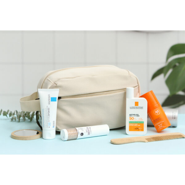 BOLSA HUAMBO AZUL MARINO TX-290A ( TX-290 / TX290 / NECESER,COSMETIQUERAS ) - Imagen 2