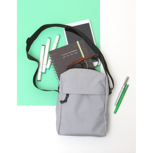 BOLSA PIZZOLI GRIS CLARO TX-292G ( TX-292 / TX292 / CROSSBODY ) - Imagen 3