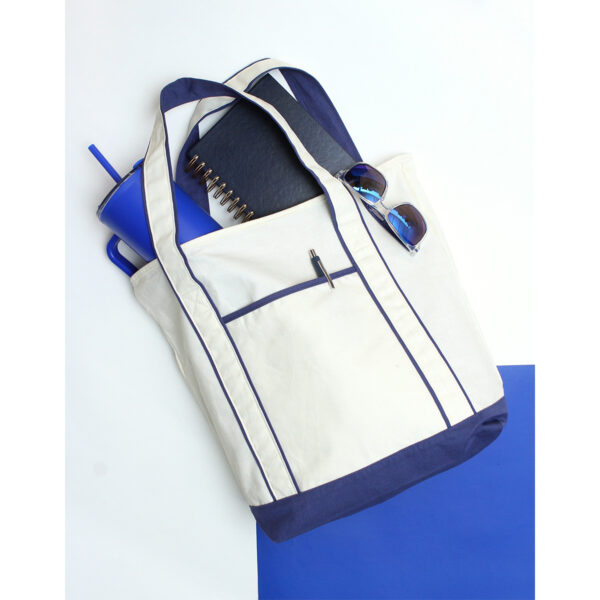 BOLSA BERGER AZUL MARINO TX-324A ( TX-324 / TX324 / BOLSA TOTE,BOLSAS SHOPPER ) - Imagen 2