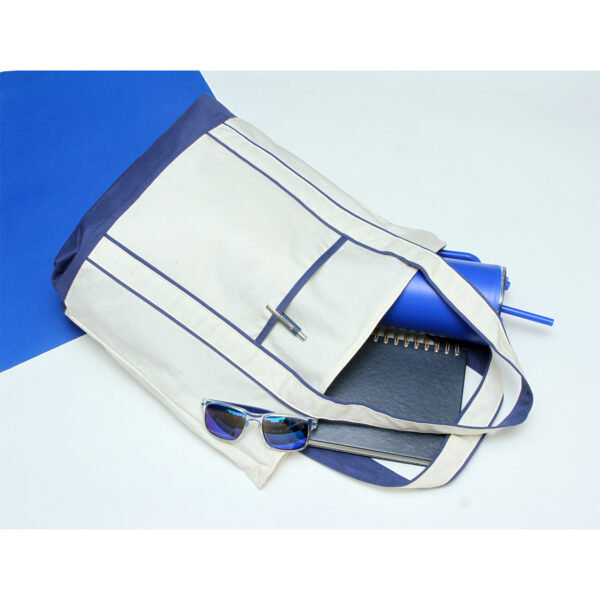 BOLSA BERGER AZUL MARINO TX-324A ( TX-324 / TX324 / BOLSA TOTE,BOLSAS SHOPPER ) - Imagen 3