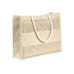 BOLSA GERLOS BEIGE TX-333BE ( TX-333 / TX333 / BOLSAS DE PLAYA )