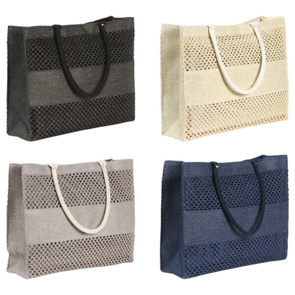 BOLSA GERLOS GRIS TX-333G ( TX-333 / TX333 / BOLSAS DE PLAYA ) - Imagen 3