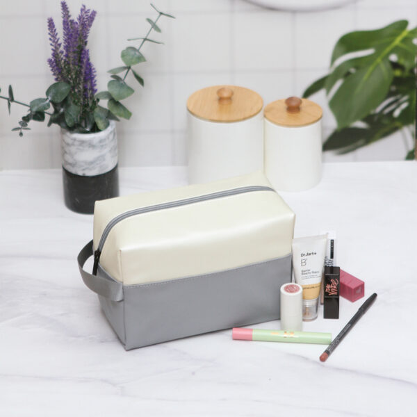 BOLSA ANNECY GRIS TX-336G ( TX-336 / TX336 / COSMETIQUERAS,NECESER ) - Imagen 2