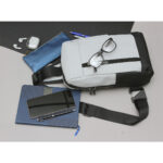 MOCHILA ANGER GRIS CLARO TX-339G ( TX-339 / TX339 / CROSSBODY ) - Image 3