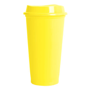 T 173 PS VASO SIRENA PASTEL  (AMARILLO / POLIPROPILENO / T-173-PS / T173PS)