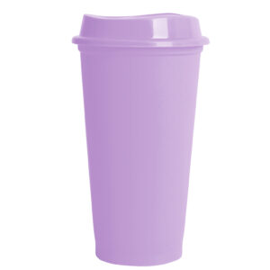 T 173 PS VASO SIRENA PASTEL  (MORADO / POLIPROPILENO / T-173-PS / T173PS)