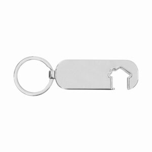 MK 058 LLAVERO OKANIS  (PLATA / METAL / MK-058 / MK058)