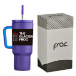 THE GLACIER TERMO FROC  (MORADO / ACERO INOXIDABLE/ACERO INOX / THE-GLACIER / THEGLACIER)