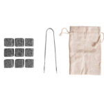 HO 190 SET DE VINO JEREZ  (NEGRO / PIEDRA / HO-190 / HO190)