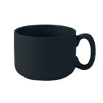 HO 203 TAZA CONCA  (NEGRO / CERÁMICA / HO-203 / HO203)