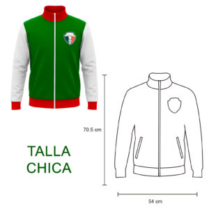 BL 333 PLAYERA CHILENA  (SMALL / POLIÉSTER / BL-333 / BL333)