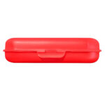 O 161 ESTUCHE LISA  (ROJO / PLÁSTICO / O-161 / O161)