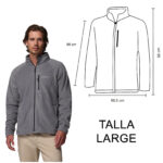 FAST TREK FLEECE COLUMBIA  (GRIS-LARGE / POLIÉSTER / FAST-TREK / FASTTREK)