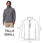 FAST TREK FLEECE COLUMBIA  (GRIS-SMALL / POLIÉSTER / FAST-TREK / FASTTREK)