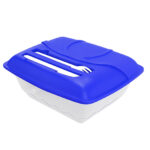 HO 209 SET DE CUBIERTOS MIXI  (AZUL / POLIPROPILENO / HO-209 / HO209)