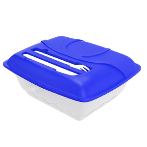 HO 209 SET DE CUBIERTOS MIXI  (AZUL / POLIPROPILENO / HO-209 / HO209)