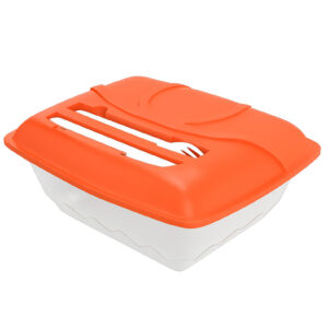 HO 209 SET DE CUBIERTOS MIXI  (NARANJA / POLIPROPILENO / HO-209 / HO209)