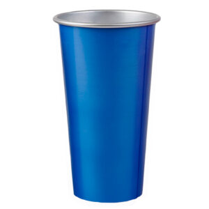 T 296 VASOS CROMA  (AZUL / ALUMINIO / T-296 / T296)