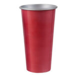 T 296 VASOS CROMA  (ROJO / ALUMINIO / T-296 / T296)