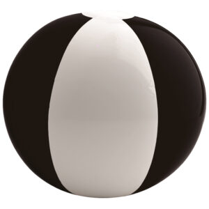 PELOTA PARA PLAYA PLAYTIME A2242 NEGRO (PLÁSTICO PVC / A2242.36 /  ARTICULOS PROMOCIONALES)
