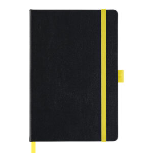 LIBRETA PARA GRABADO LÁSER AFRICA A2571 AMARILLO (POLIURETANO / A2571.07 /  ARTICULOS PROMOCIONALES)