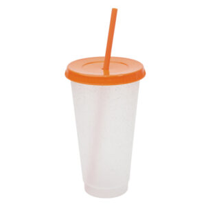 VASO DE PLÁSTICO LIB A2881 NARANJA (POLIPROPILENO / A2881.03 /  ARTICULOS PROMOCIONALES)