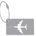 IDENTIFICADOR DE MALETAS VUELO A2900 SILVER (ALUMINIO / A2900.17 /  ARTICULOS PROMOCIONALES)