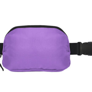 CANGURERA DEPORTIVA IMPERMEABLE JUMP A2943 MORADO (POLIÉSTER 230T / A2943.29 /  ARTICULOS PROMOCIONALES)