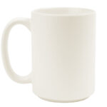 TARRO MATE APILABLE 15 OZ CREAM A3080 BEIGE (CERÁMICA / A3080.24 /  ARTICULOS PROMOCIONALES)